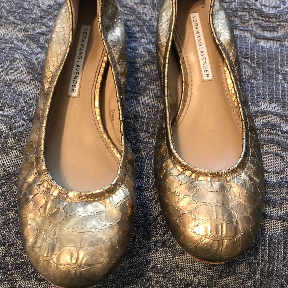 Vera Wang Lavender “Lillian” Ballet Flats